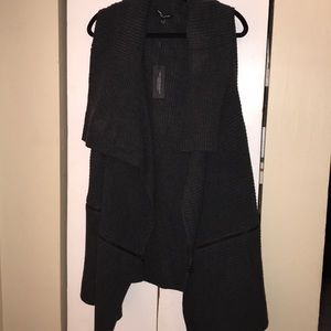 Sleeveless Sweater Cardigan